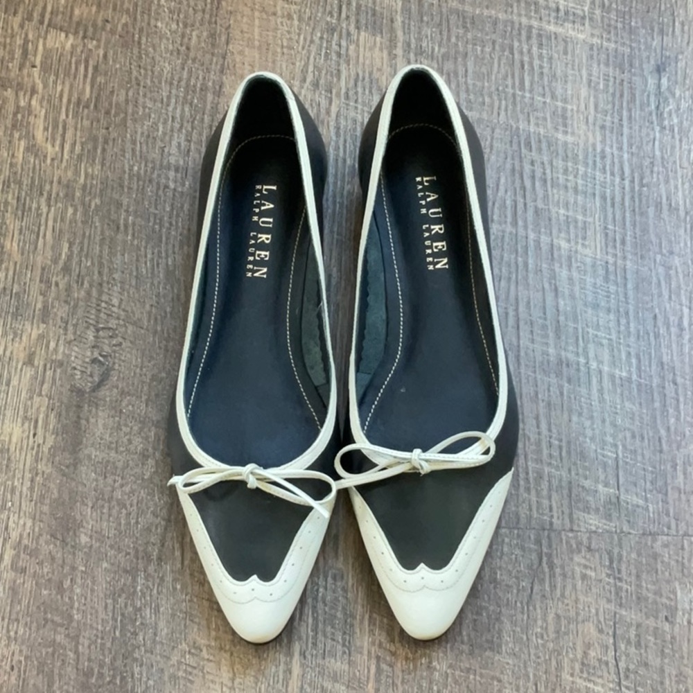 ralph lauren spectator pumps
